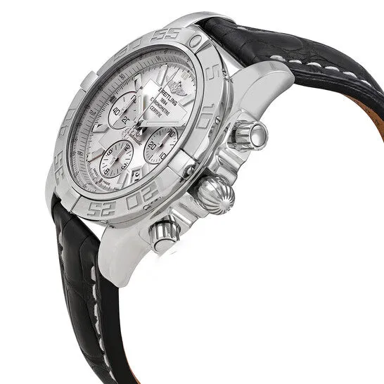 Bracelets Original Breitling Chronomat 44 Sierra Silver Dial Stainless Steel Mens Watch AB011012G684BKCD JMS always
