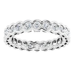 Rings WB Choice Jewelry 14K White 1 15 CTW Diamond Eternity Band 12359760065PSTWBC