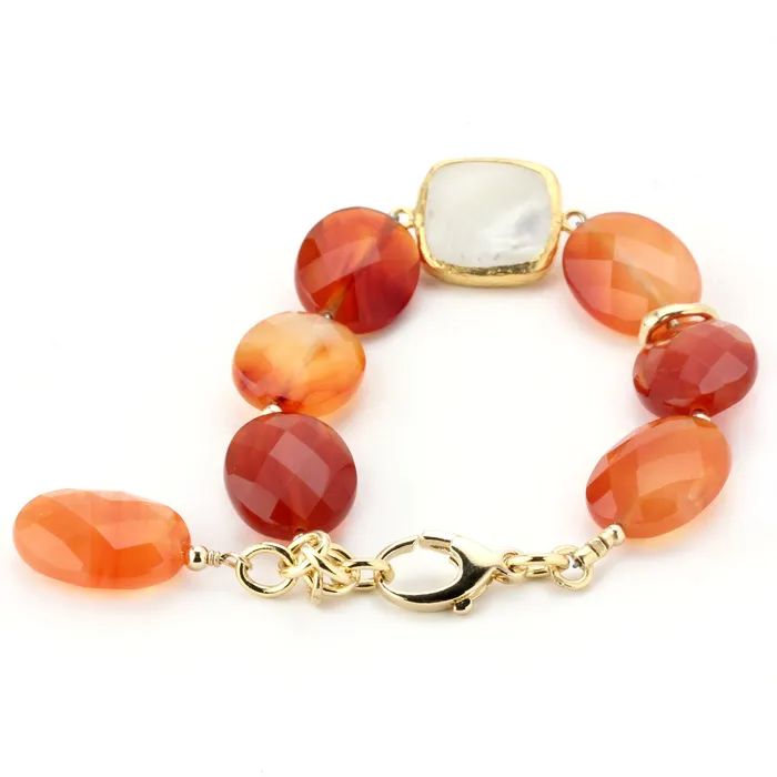 Lollies Carnelian Bracelet344681 Elisa Ilana Bracelets