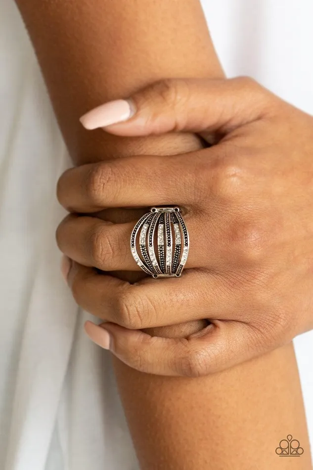 Rings Securing My Finances White Ring Jewelry by Bretta Paparazzi Accessories